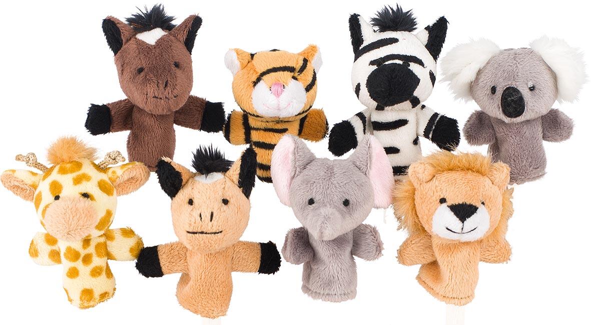 Goki - Fingerpuppen WIlde Tiere