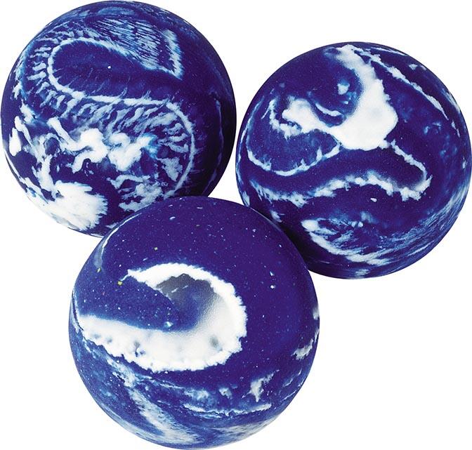 Goki - Flummi Space nachtleuchtend, einzeln 35 mm