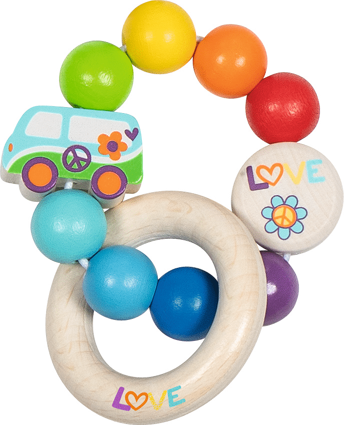 Goki - Goki Greifling Elastik Regenbogen Goki - Goki Greifling Elastik Regenbogen