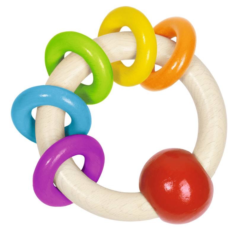 Goki - Greifling 5 Regenbogenringe Goki - Greifling 5 Regenbogenringe