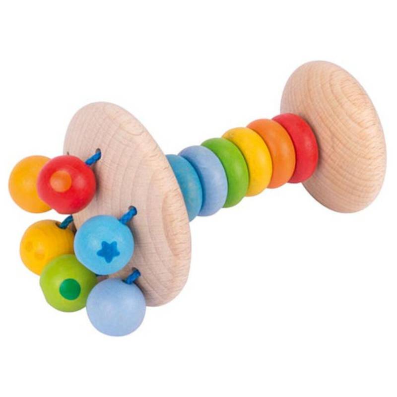 Goki - Greifling Stielrassel Regenbogen