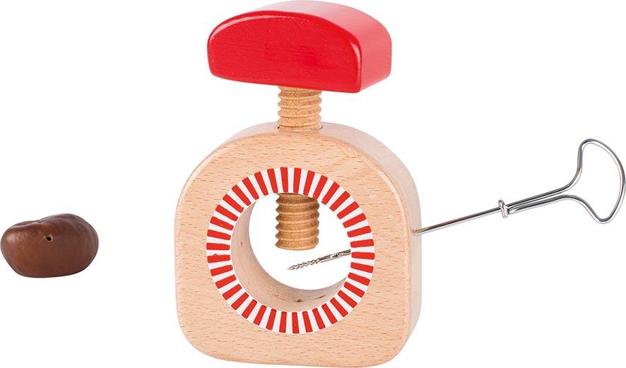 Goki - Kastanienbohrer mit Holzzwinge