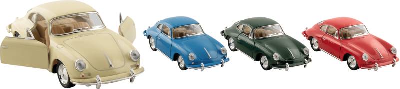 Goki - Porsche Carrera 356B mit Rückzugsmotor - 1 Stück - Spritzguß