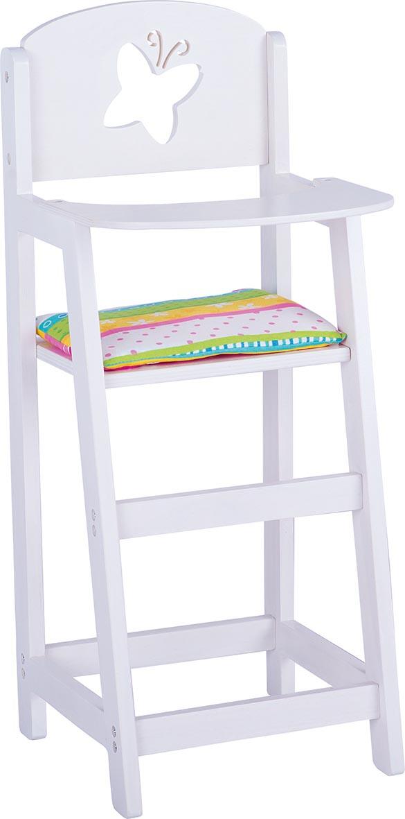 Goki - Puppen-Hochstuhl weiß Goki - Puppen-Hochstuhl weiß