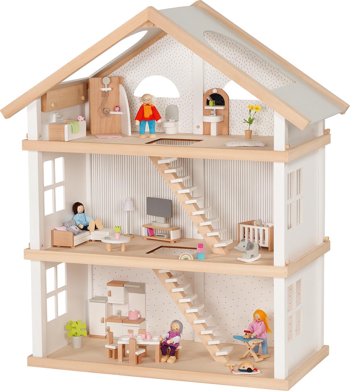 Goki - Puppenhaus 3 Etagen Goki - Puppenhaus 3 Etagen