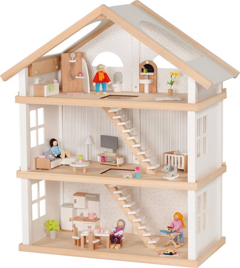 Goki - Puppenhaus 3 Etagen Goki - Puppenhaus 3 Etagen