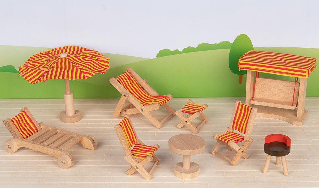 Goki - Puppenmöbel Garten Goki - Puppenmöbel Garten