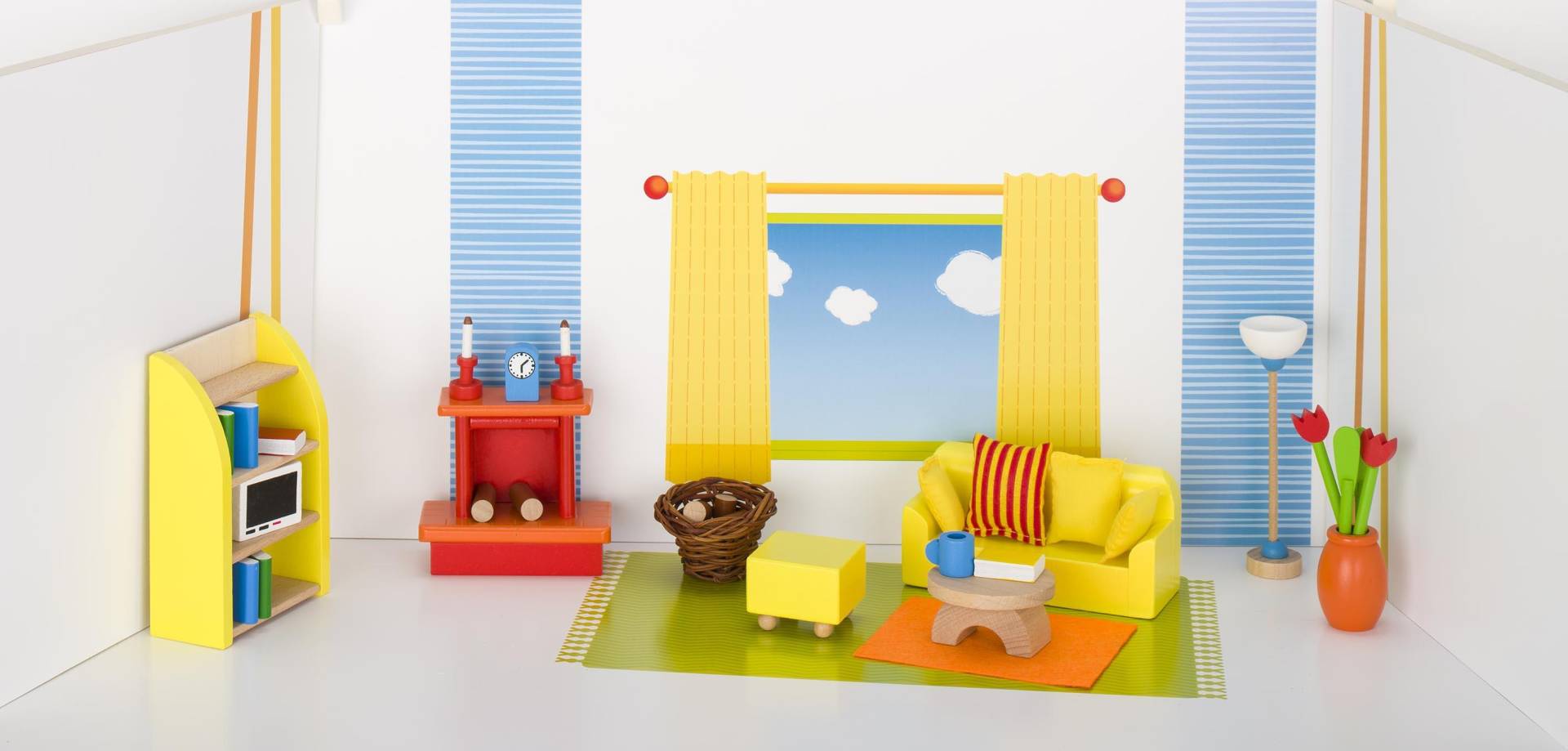 Goki - Puppenmöbel Wohnzimmer Goki - Puppenmöbel Wohnzimmer