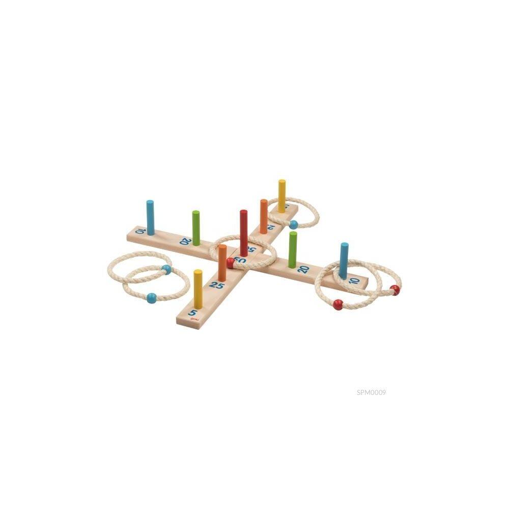 Goki - Ringwurfspiel mit 6 Sisalring Goki - Ringwurfspiel mit 6 Sisalring
