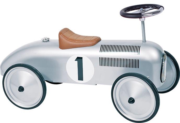 Goki - Rutscherfahrzeug silber Goki - Rutscherfahrzeug silber