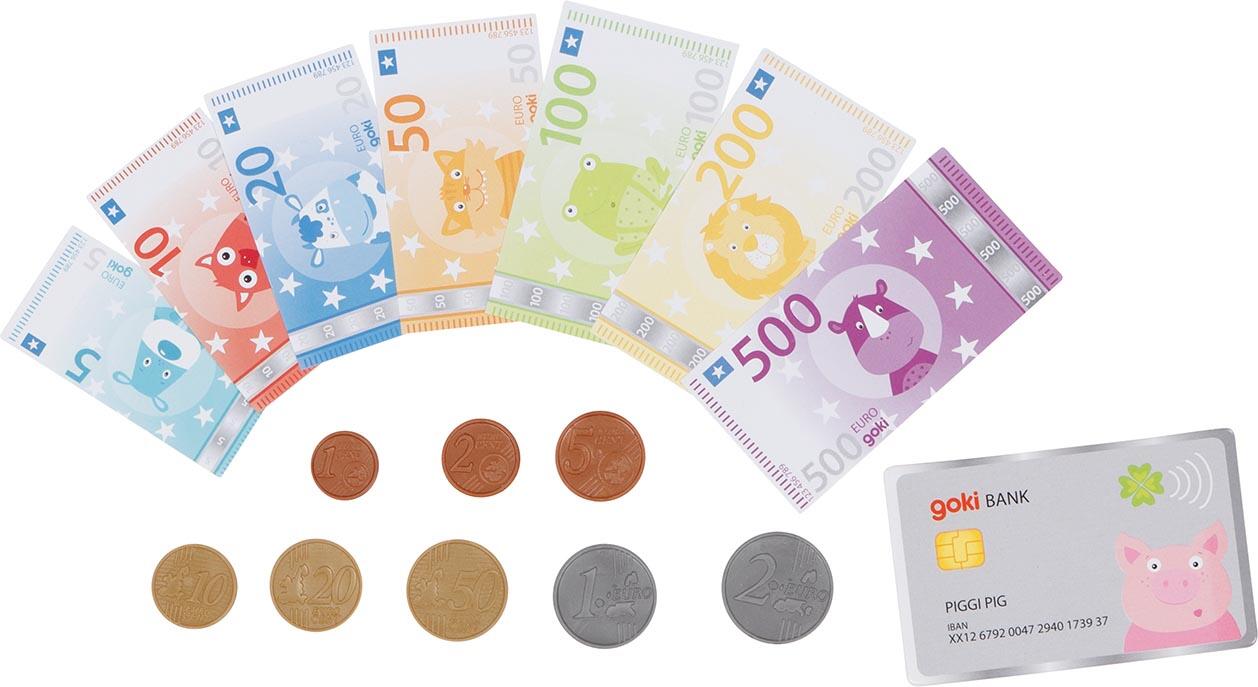 Goki - Spielgeld m. Kreditkarte Goki - Spielgeld m. Kreditkarte