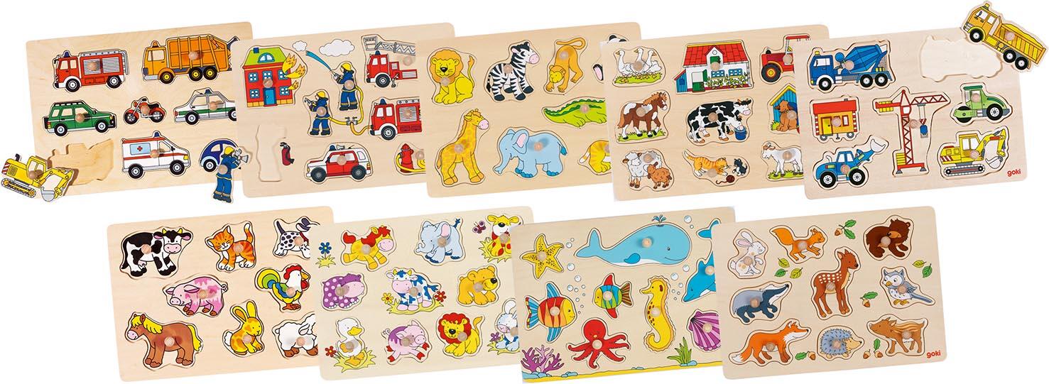 Goki - Steckpuzzle Powerdisplay