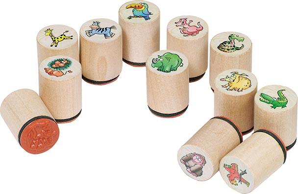 Goki - Stempel wilde Tiere - 1 Sütck Goki - Stempel wilde Tiere - 1 Sütck