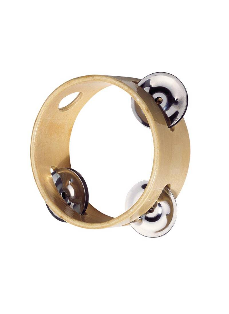 Goki - Tamburin mit 3 Schellen Goki - Tamburin mit 3 Schellen