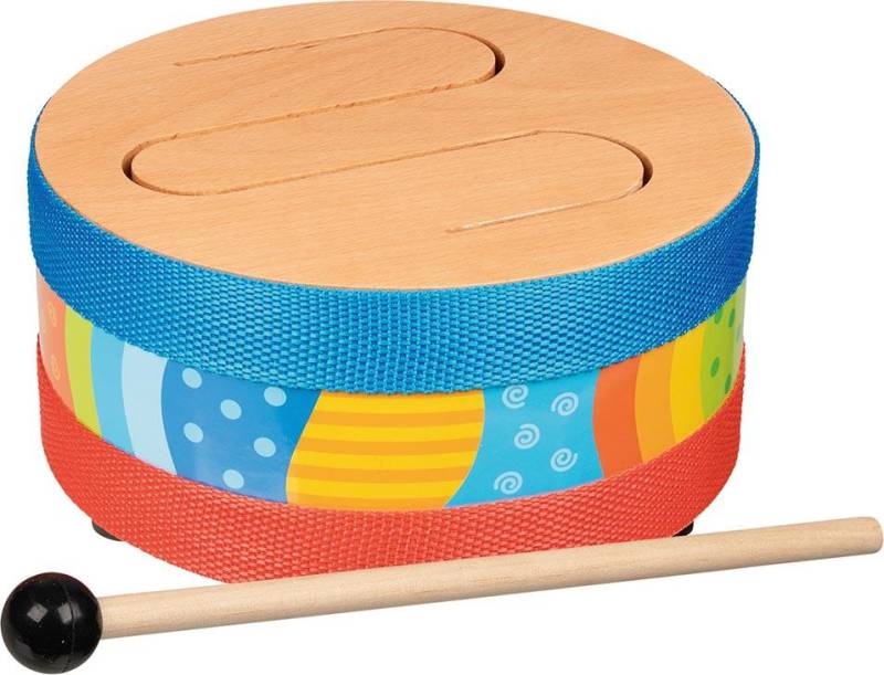 Goki - Trommel / Holz - mit Klangschlitzen