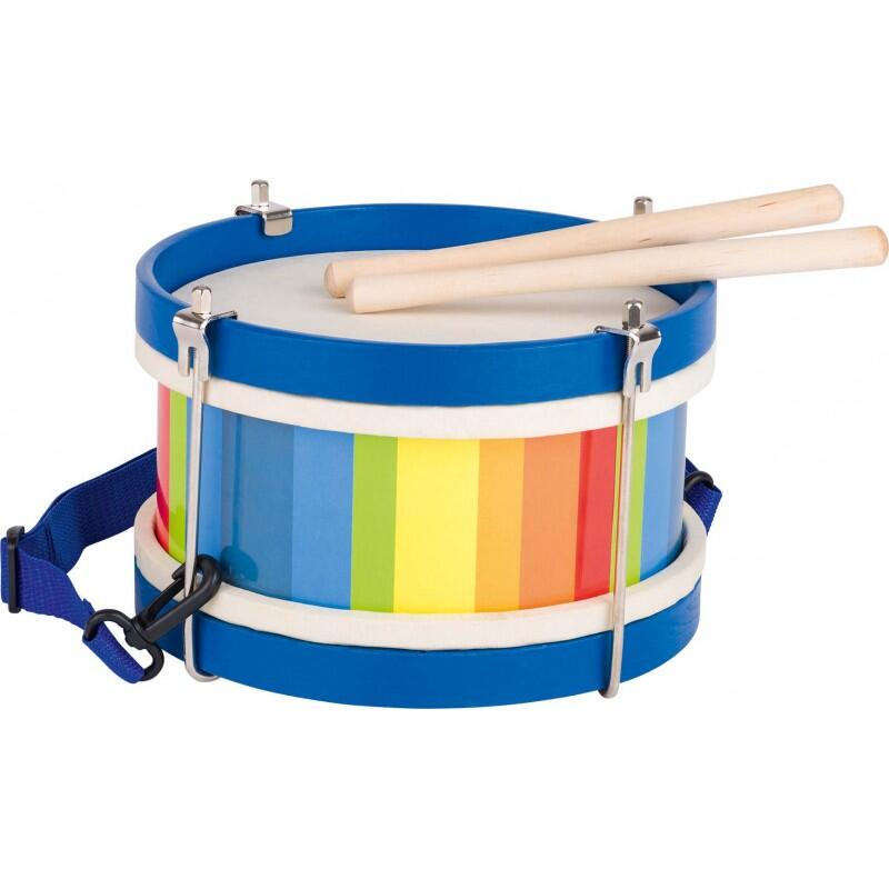 Goki - Trommel Holz blau