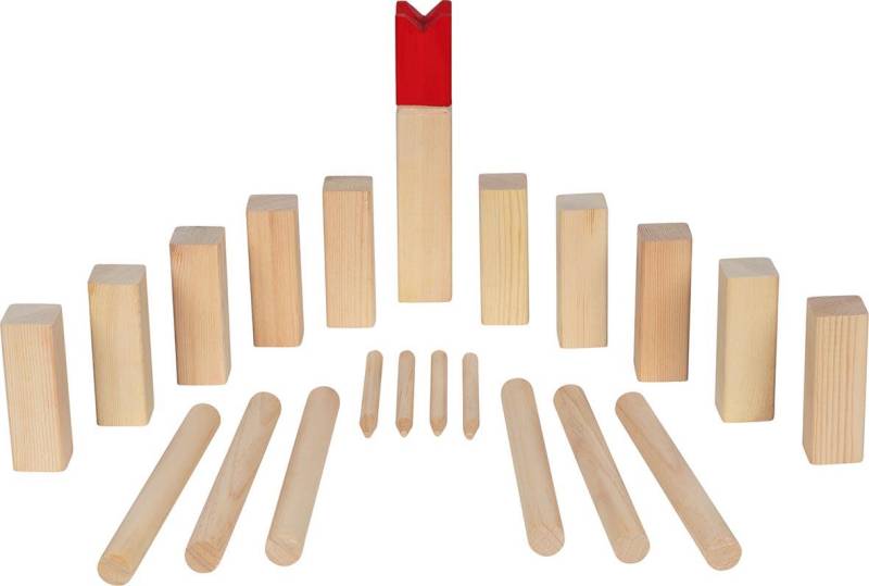 Goki - Wikingerspiel KUBB inkl. Baum Goki - Wikingerspiel KUBB inkl. Baum