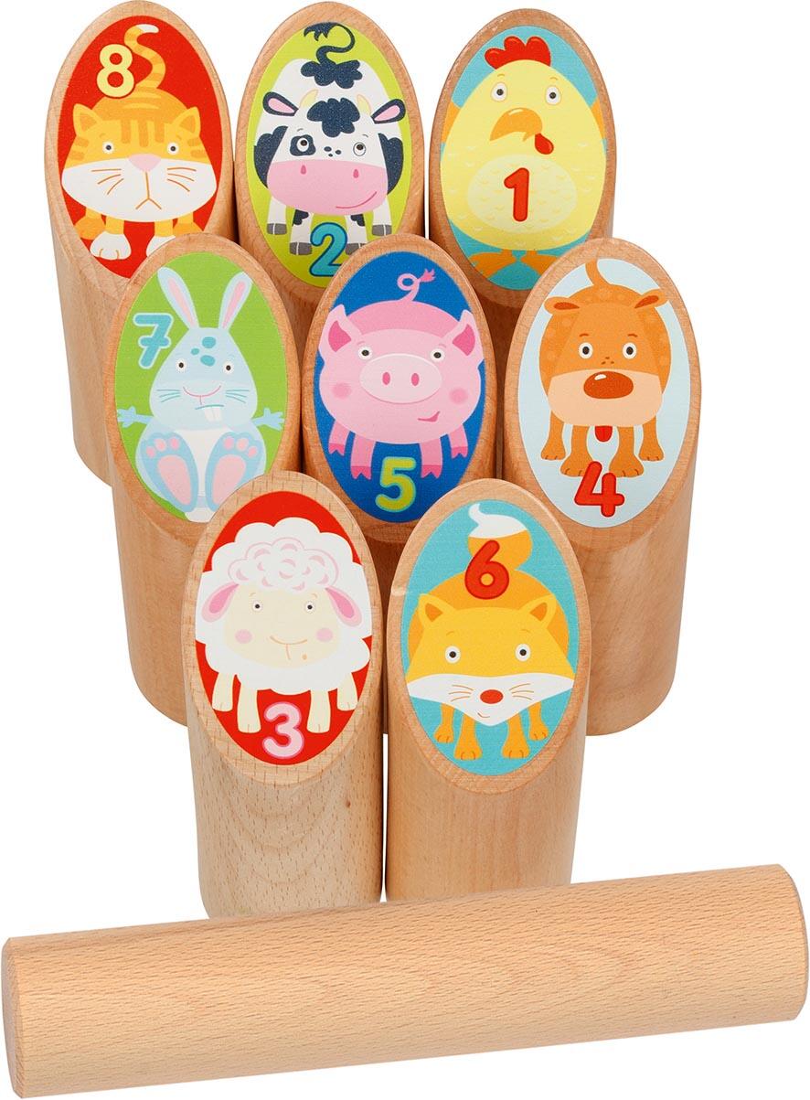 Goki - Wikingerspiel Number Kubb, Tiere