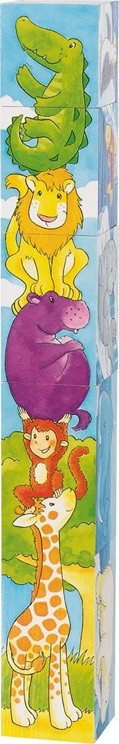 Goki - Würfelpuzzle Safari und Arktis