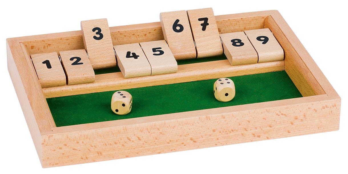 Goki - Würfelspiel Shut the box