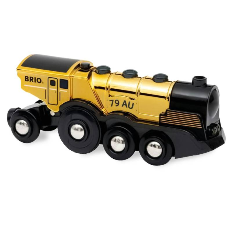 Goldene Batterielok mit Licht und Sound ab 3 Jahren Goldene Batterielok mit Licht und Sound ab 3 Jahren