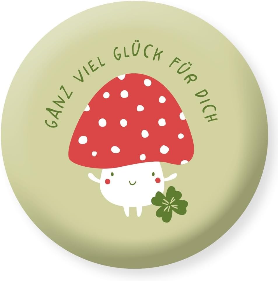 Grafik Werkstatt - Radiergummi Ganz viel Glück,5.5cm