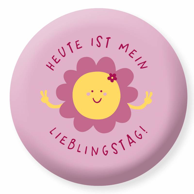 Grafik Werkstatt - Radiergummi Heute ist mein Lieblingstag