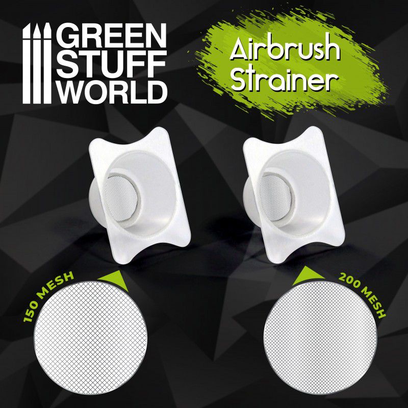 Green Stuff World Airbrush Strainers Set Airbrush colour filter Purification Cup Green Stuff World Airbrush Strainers Set Airbrush colour filter Purification Cup