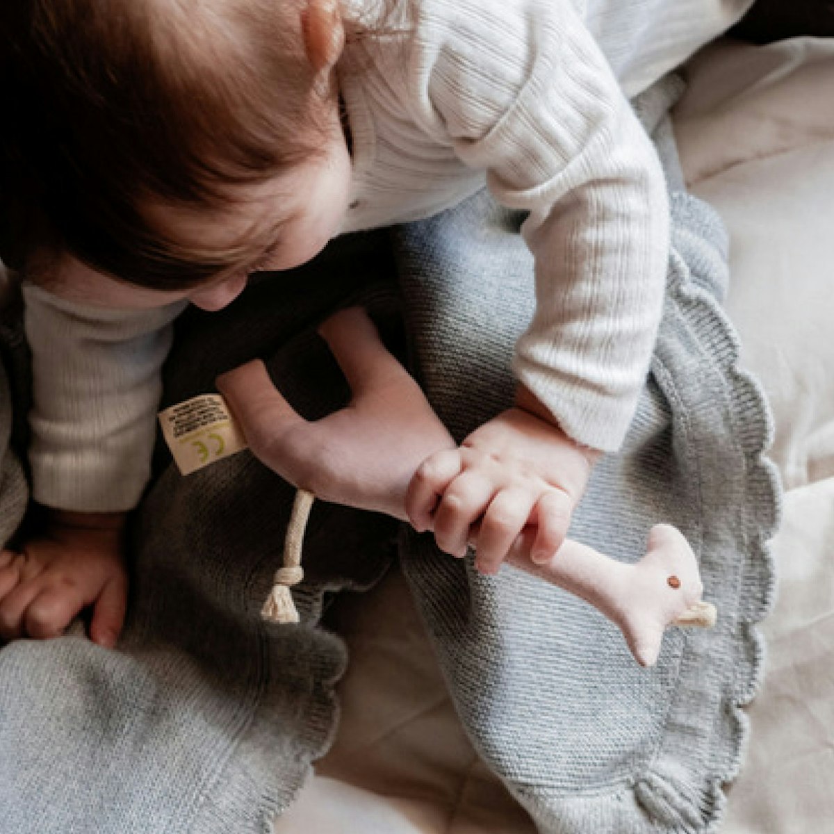 Greifling Giraffe rose 19,5 cm