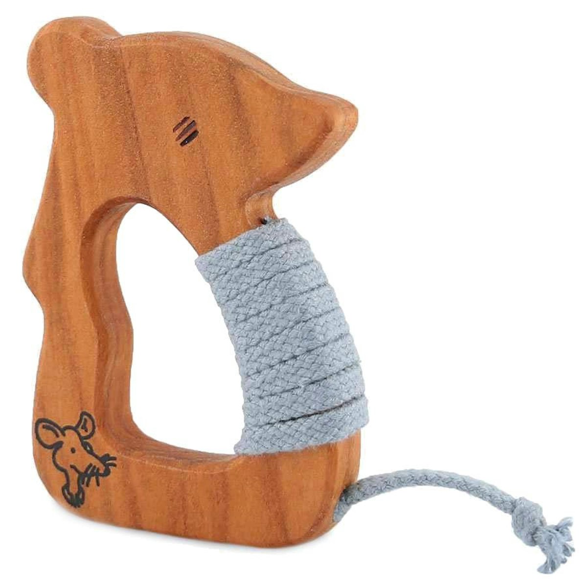 Greifling Holz Maus