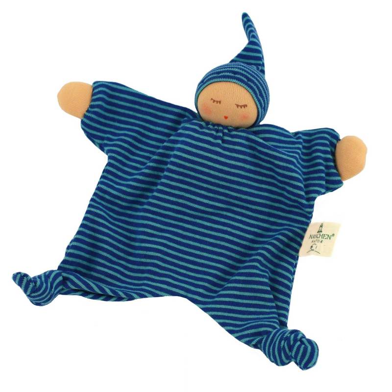 Greifling & Schmusetuch mit Knoten - Mond