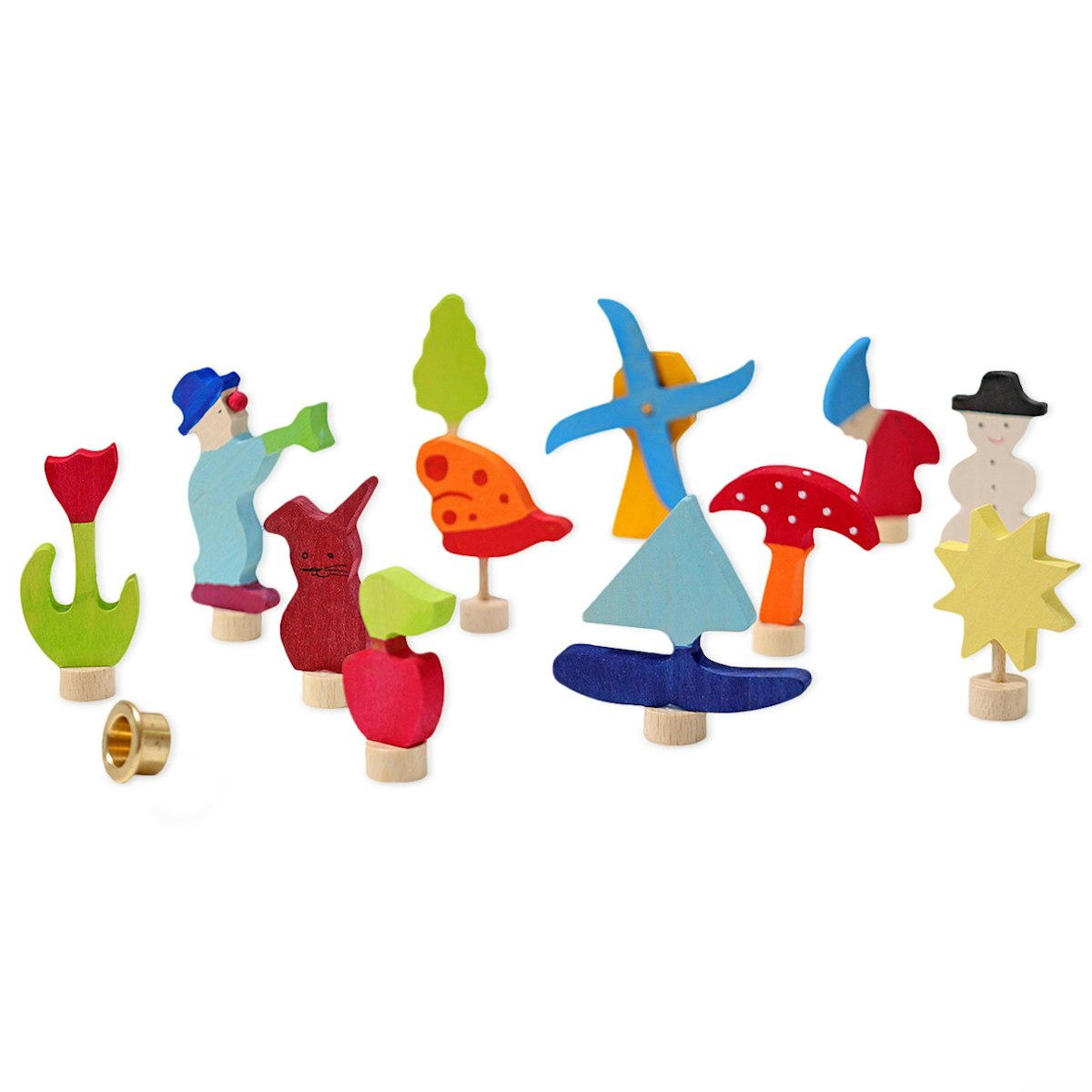 Grimm's Jahreszeiten Stecker Sortiment 12 Stück