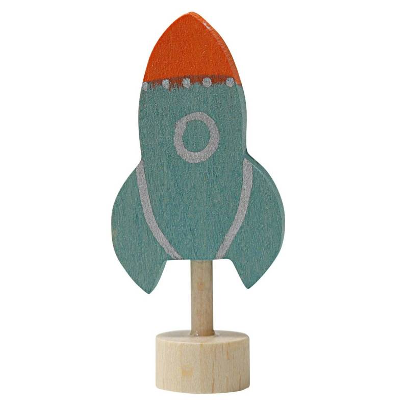 Grimm´s Rakete Stecker Deko Grimm´s Rakete Stecker Deko