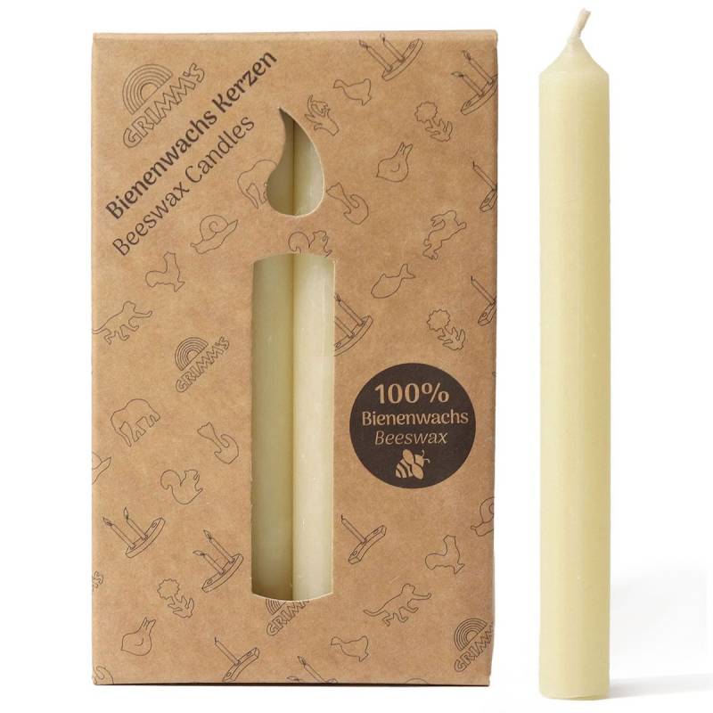 Grimms Geburtstagskerzen creme 100% Bienenwachs ,12 Kerzen Grimms Geburtstagskerzen creme 100% Bienenwachs ,12 Kerzen
