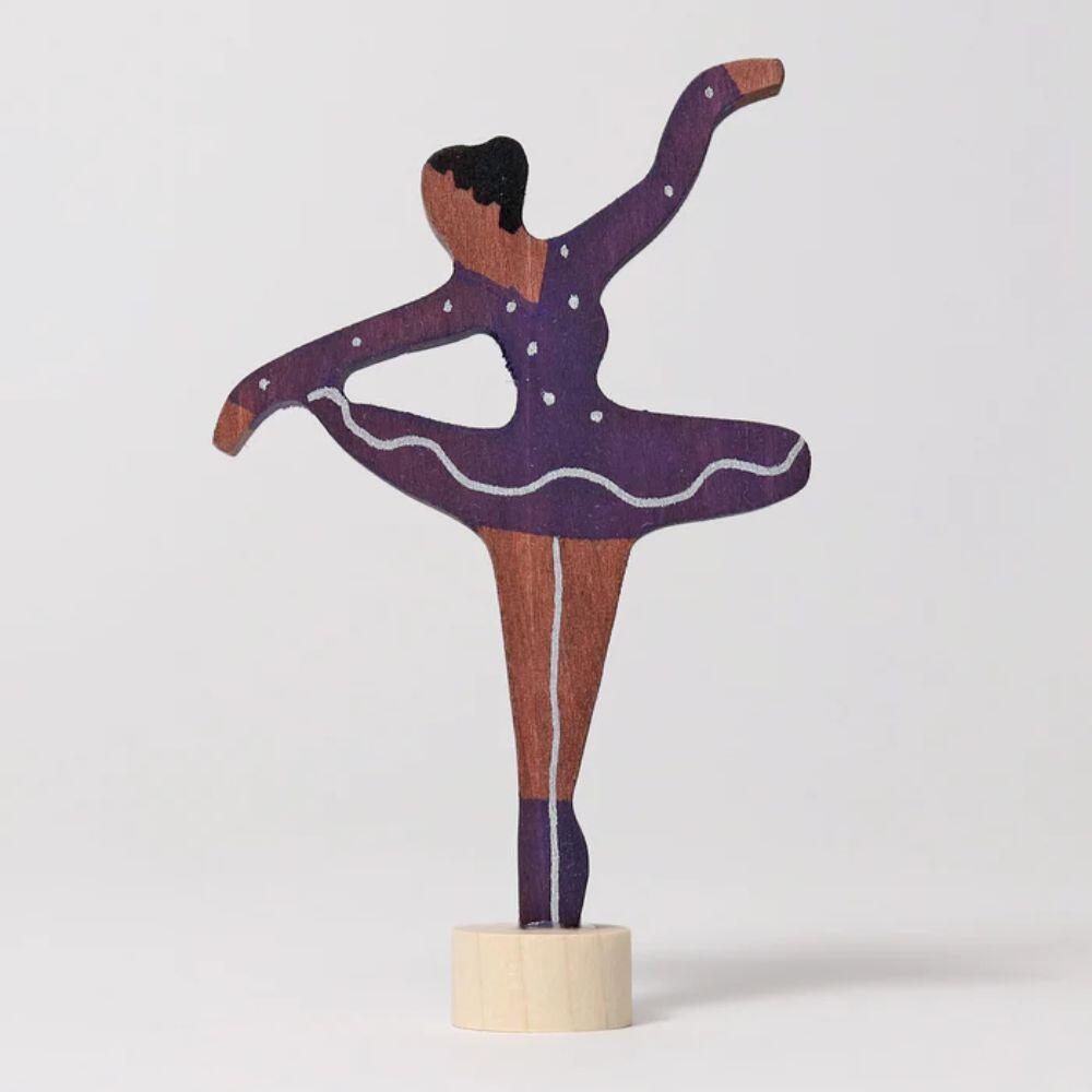 Grimms - Grimm´s – Steckfigur Ballerina Fliederd – Holzfigur