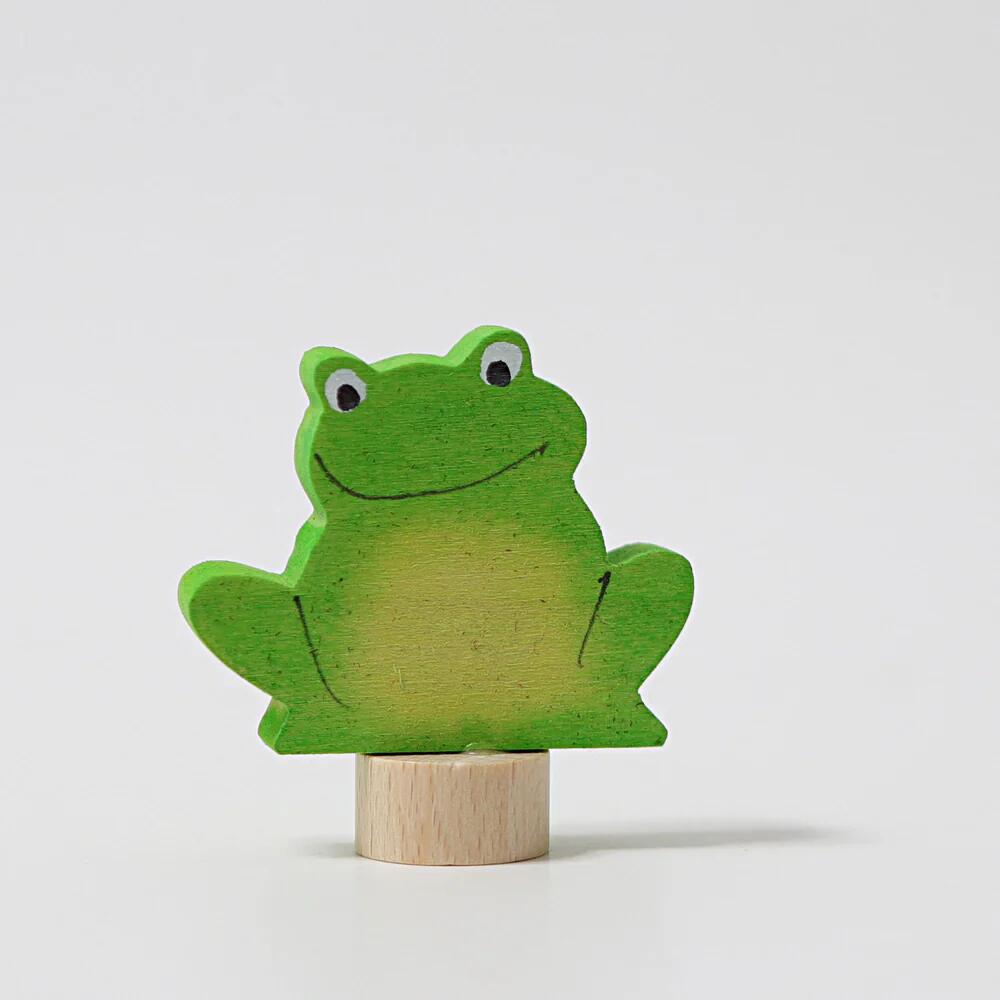Grimms - Grimm´s – Steckfigur Frosch 1 – Holzfigur