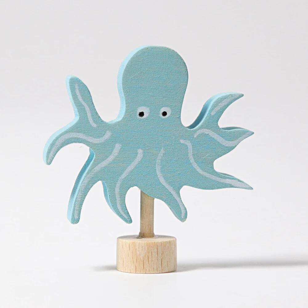 Grimms - Grimm´s – Steckfigur Tintenfisch – Holzfigur