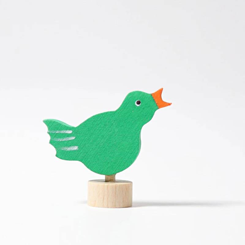 Grimms - Grimm´s – Steckfigur singender Vogel – Holzfigur Grimms - Grimm´s – Steckfigur singender Vogel – Holzfigur