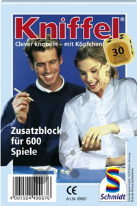 Gro�er Kniffelblock 100 Blatt