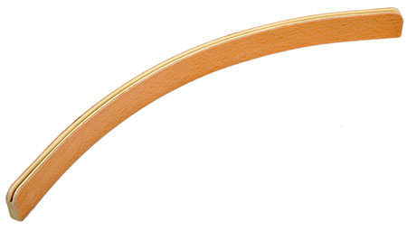 Gro�er Spielkartenhalter - gebogen 50 cm aus Holz