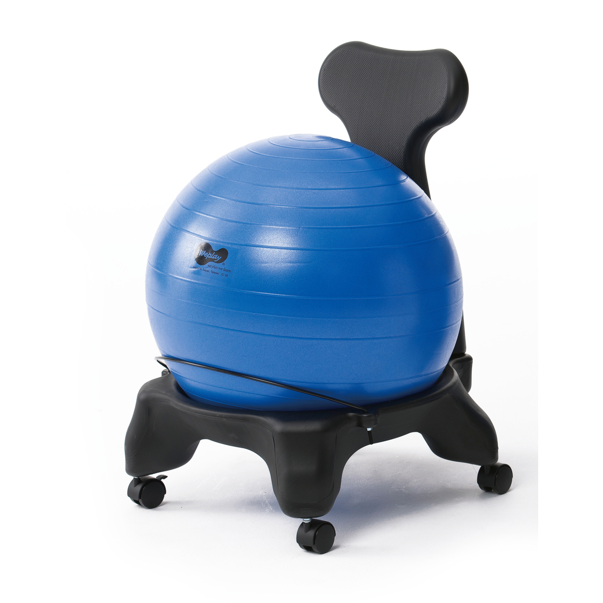 Großer Ball Stuhl schwarz