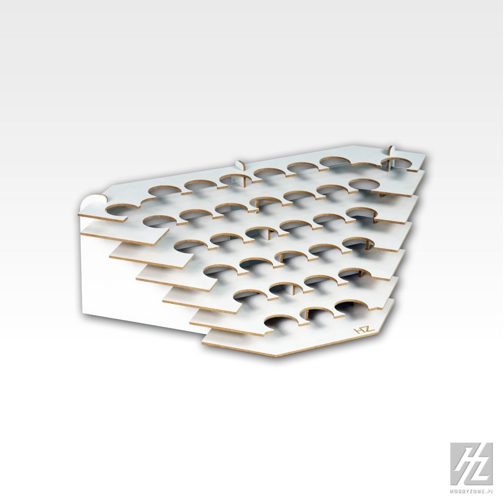Großer Eck Farbhalter / Farbrack Ø 36mm (Corner Large Paint Stand) HobbyZone