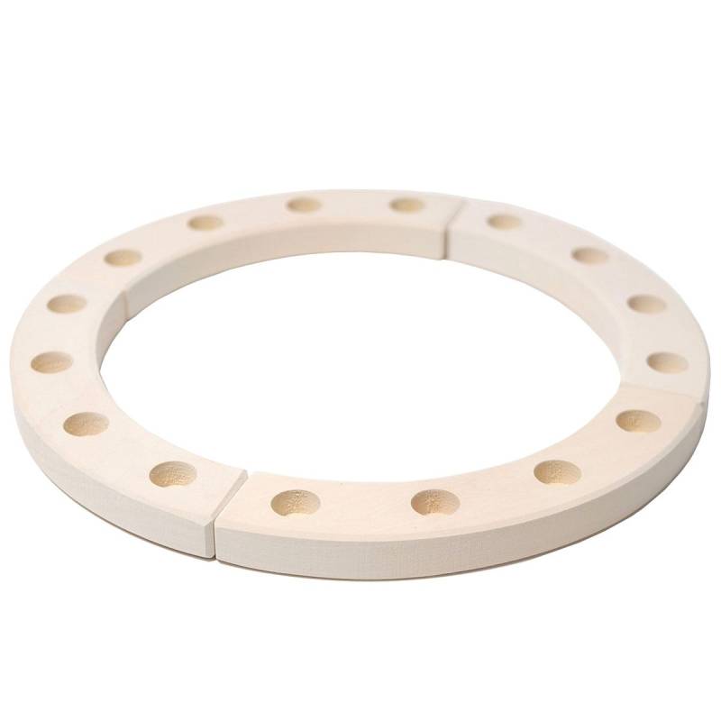 Großer Grimms Geburtstagsring weiß 30 cm Großer Grimms Geburtstagsring weiß 30 cm