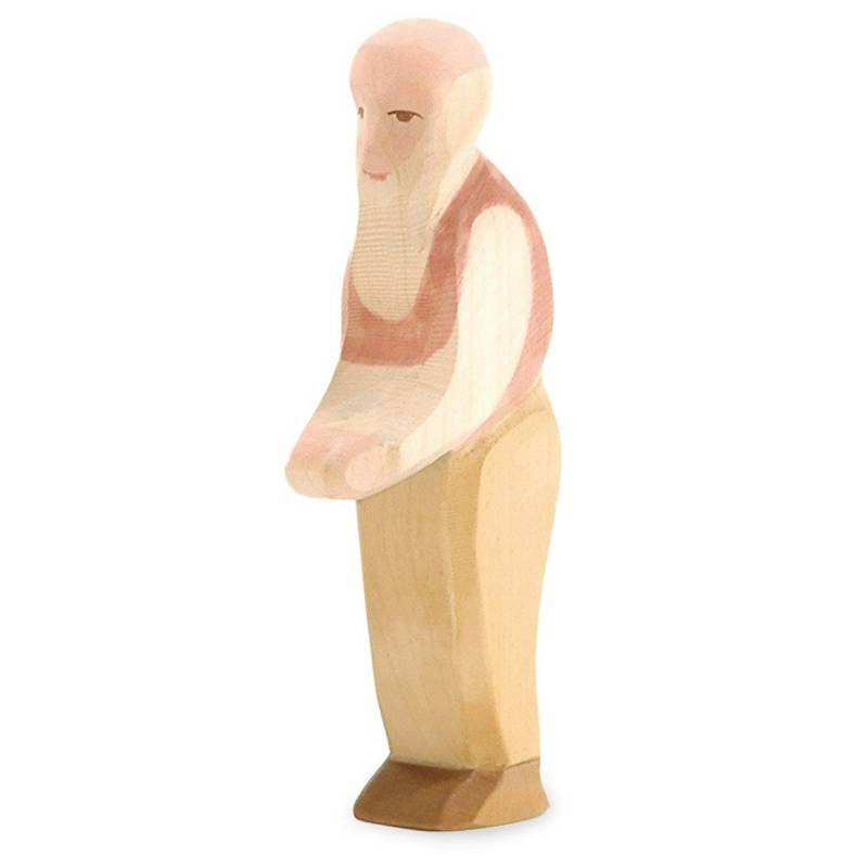Grossvater Holzfigur 14 cm hoch