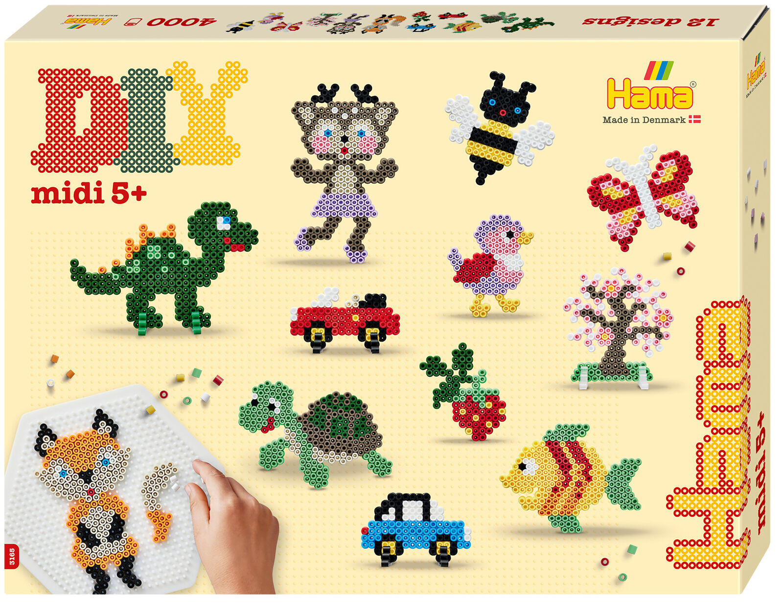 HAMA-Bügelperlen - Bügelperlen Set Bunte Bastelwelt