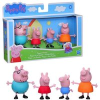 HASBRO F21715L0 Peppa Pig Peppa’s Adventures Familienfiguren 4er-Pack, sortiert von Hasbro