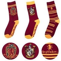 Harry Potter: Gryffindor Socken [3 Paare] von Cinereplicas