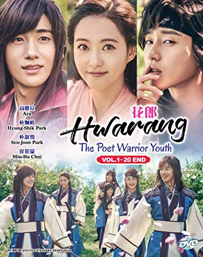HWARANG : THE POET WARRIOR YOUTH - COMPLETE KOREAN TV SERIES ( 1-20 EPISODES ) DVD BOX SETS