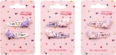 Haarclips mit Herzchen - Mein kleiner Ponyhof