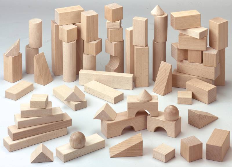 Haba - Basisbausteine natur, Set mittel Haba - Basisbausteine natur, Set mittel